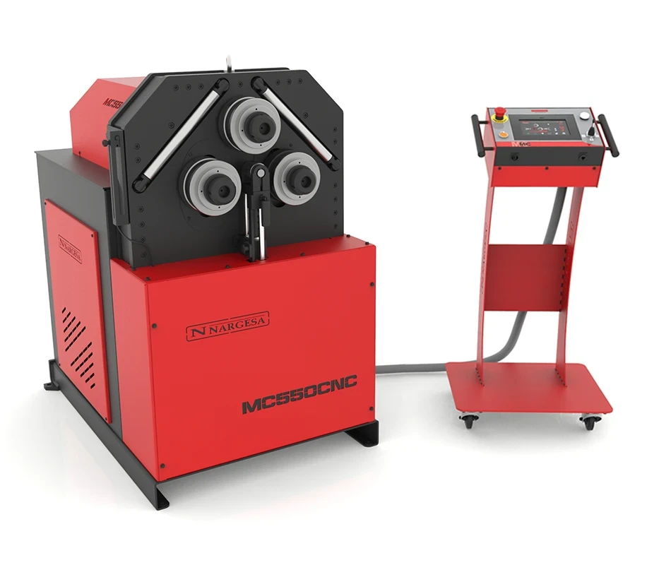 Трубогиб тривалковий ЧПУ Nargesa MC550CNC